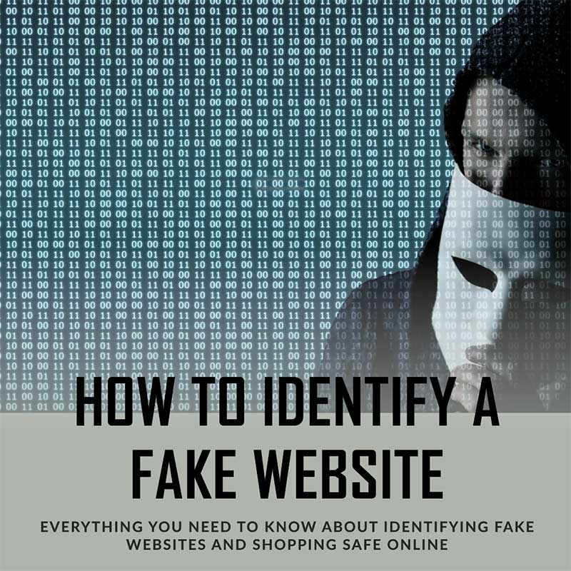 How to identify a fake website