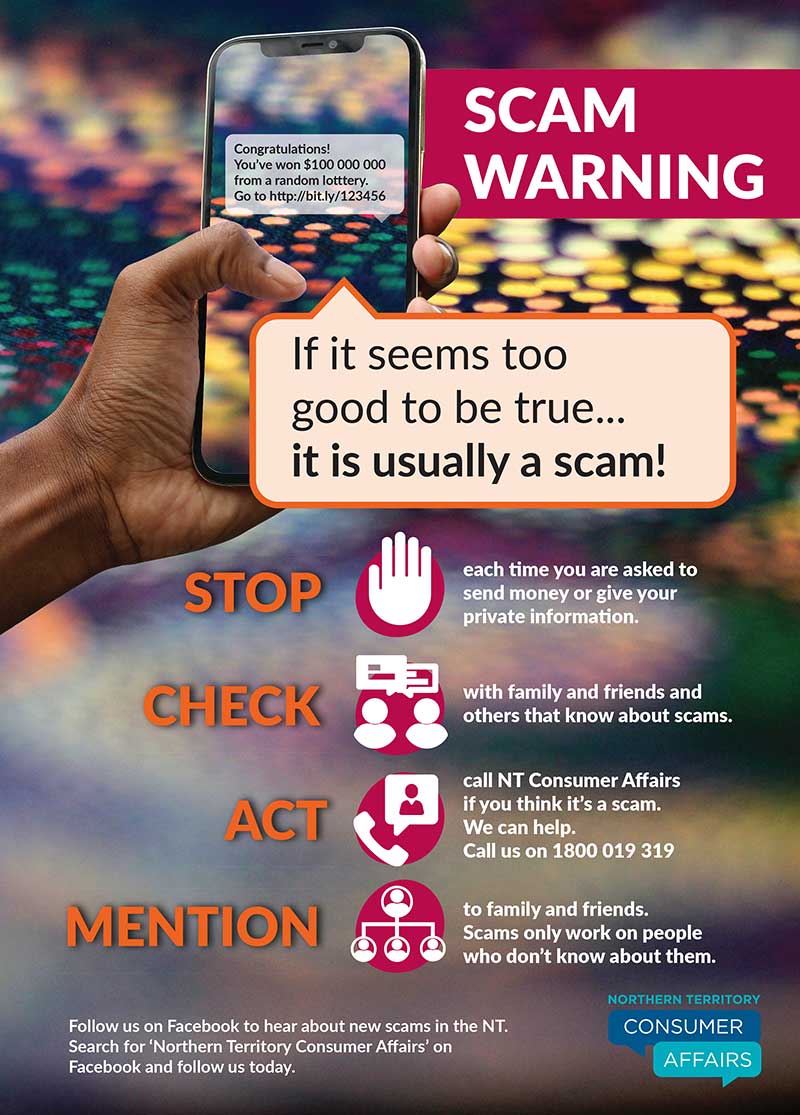 General scam poster 2 2022